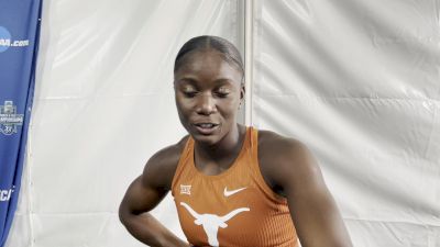 Texas' Julien Alfred After The 4x100m Victory