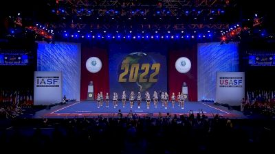 Louisiana Cheer Force - Gold [2022 L6 International Open Small Coed Semis] 2022 The Cheerleading Worlds