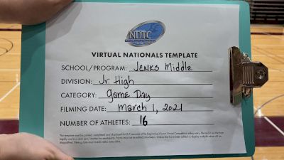 Jenks High School [Junior High - Game Day Virtual Finals] 2021 UDA National Dance Team Championship