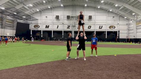 Northeastern State University [School Coed Partner Stunt] 2026 NCA College Camps: Partner & Group Stunt