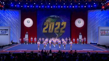 The Stingray Allstars - Marietta - Orange [2022 L6 Senior Large All Girl Finals] 2022 The Cheerleading Worlds