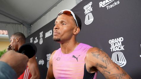 Andre DeGrasse Goes 10.05 In 100m At Grand Slam Track: Miami