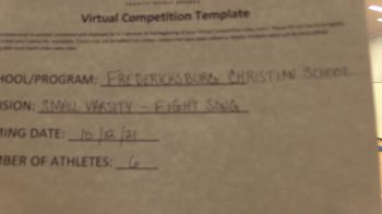Fredericksburg Christian School [Varsity - Fight Song] 2021 UCA & UDA Game Day Kick-Off
