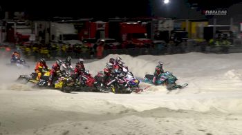 Highlights: Seneca Allegany Snocross National 2025 | Pro Race 3/3 Friday