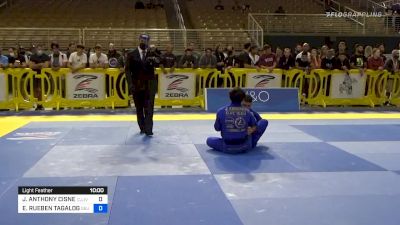 Josh Cisneros Puts His Opponent To Sleep In A Wild Scramble