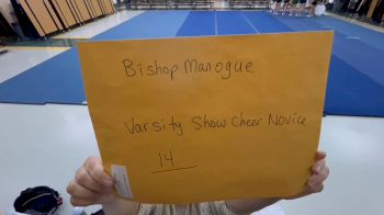 Bishop Manogue High School [Varsity Show Cheer Novice] 2023 USA Virtual Spirit Regional I