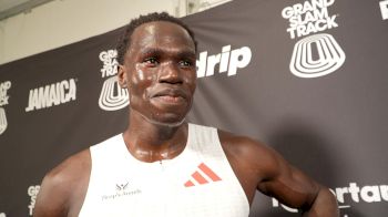 Marco Arop Breaks Down Different Approaches To 800m & 1500m At Grand Slam Track: Miami