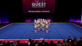 Vibe Cheer and Dance - Lady Dynasty [2022 L2 Performance Rec - 8-18 (NON) - Large Finals] 2022 The Quest