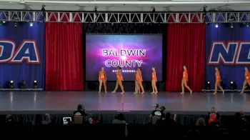 Baldwin County High School [2022 Large Varsity Kick Prelims] 2022 NDA National Championship