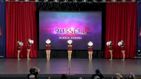 Russell Middle School [2022 Junior High / Middle School Pom Prelims] 2022 NDA National Championship