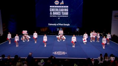 University of West Georgia [2022 All Girl Division I Semis] 2022 UCA & UDA College Cheerleading and Dance Team National Championship