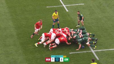 Munster Rugby Set Piece Perfection Try vs Connacht Rugby In The BKT United Rugby Championship