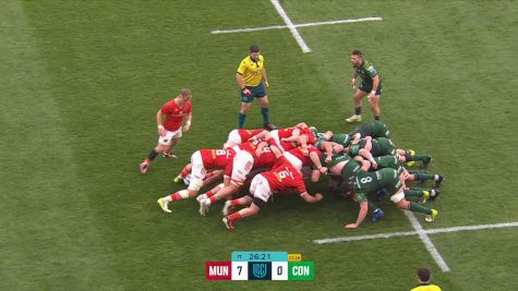 Munster Rugby Set Piece Perfection Try vs Connacht Rugby In The BKT United Rugby Championship