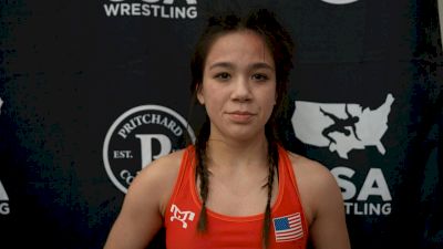 Rianne Murphy After A Fall In The HS Showcase Finals