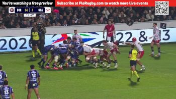 Gaetan Barlot Try - Bordeaux v Scarlets