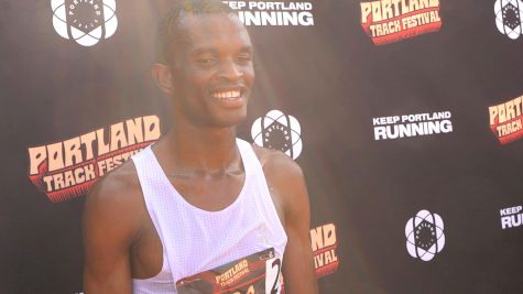 Athanas Kioko Runs a 13:53 5000m in the Middle of Marathon Training