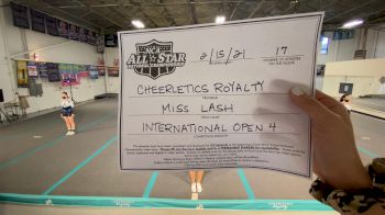 Cheerletics Royalty - MISS LASH [L4 International Open] 2021 NCA All-Star Virtual National Championship