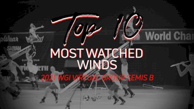 TOP 10: Most Watched Winds WGI Virtual Group Semis B