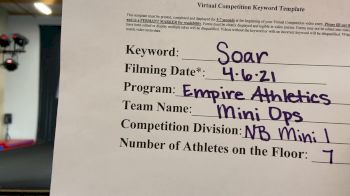 Empire Athletics - Mini Ops! [L1 - Mini - Non-Building] 2021 The Regional Summit Virtual Championships