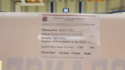 Florida Memorial University [Virtual Spirit Rally Open Finals] 2021 NCA & NDA Collegiate Cheer & Dance Championship