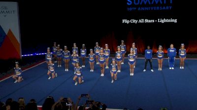 Flip City All Stars - Lightning [2022 L3 Senior Coed - Medium Prelims] 2022 The Summit
