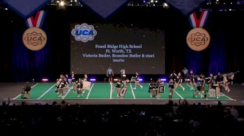 Fossil Ridge High School [2022 Large Varsity Coed Game Day Finals] 2022 UCA National High School Cheerleading Championship