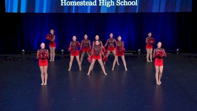 Homestead High School [2022 Small Varsity Pom Semis] 2022 UDA National Dance Team Championship