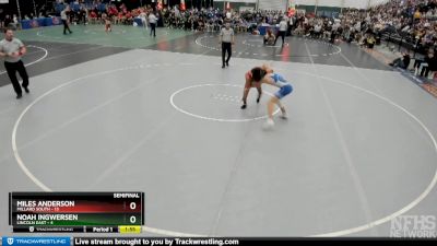 Miles Anderson&nbsp;over&nbsp;Noah Ingwersen