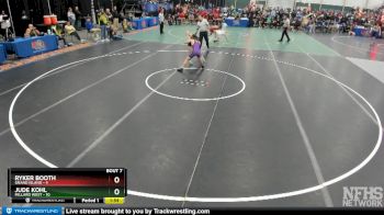Jude Kohl&nbsp;&nbsp;over&nbsp;Ryker Booth