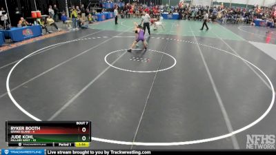 Jude Kohl&nbsp;&nbsp;over&nbsp;Ryker Booth