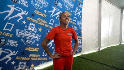 McKenzie Long Becomes Emotional After Claiming 3 NCAA Outdoor Titles