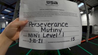 Cheerforce San Diego - Mini Mutiny [L1 Mini] 2021 USA All Star Virtual Championships