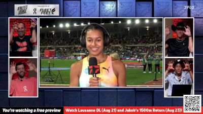 Audrey Werro Interview | 2026 Lausanne Diamond League