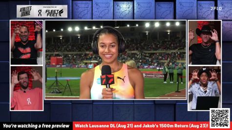 Audrey Werro Interview | 2026 Lausanne Diamond League