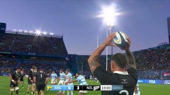 All Blacks Star Billy Proctor Scores A Try vs Los Pumas
