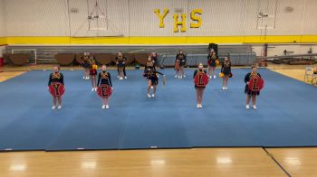 Yreka High School [Varsity Show Cheer Non Tumbling Advanced] 2022 USA Virtual Spirit Regional I