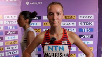 Angelica Harris Describes The 10K Racewalk At World U20s