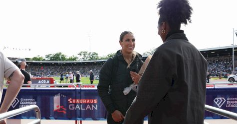 Valerie Sion Wins Discus at Stockholm Diamond League | 2026 Diamond League Post-Race Interview