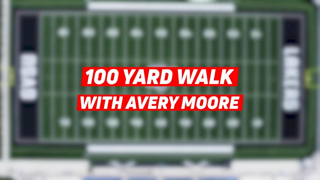 100-Yard Walk With GVSU's Avery Moore