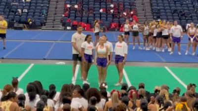 Clemson University [All-Girl Group Stunt] 2025 NCA College Camps: Partner & Group Stunt