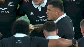 All Blacks Do The Haka Before Match vs. Los Pumas In TRC Round 2