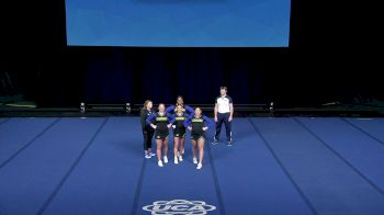 Univ of Delaware - Jill Dougherty, Tamara Harmon, Demi Schlotter & Diana Rodriguez [2025 Girls 4 Group Stunt Finals] 2025 UCA & UDA College Cheerleading & Dance Team National Championship