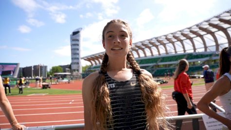 Zariel Macchia: U20 Womens 5,000 Champion