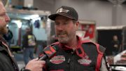 Mike Harrison Reacts After Winning Friday's Prelim At Kubota Gateway Dirt Nationals