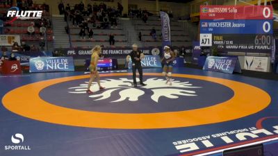 53 kg Final - Jacarra Winchester, USA vs Sofia Mattsson, Sweden