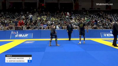 JOSE MATHIAS MACEDO DE LIRA LUNA vs RODRIGO GORTARI BARBOSA 2021 World IBJJF Jiu-Jitsu No-Gi Championship