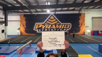 Pyramid Athletics - Scarabs [Exhibition (Cheer)] 2021 Varsity All Star Winter Virtual Competition Series: Event II