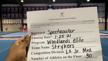 Woodlands Elite OR - Strykers [L2 Junior - Medium] 2021 ATC International Virtual Championship