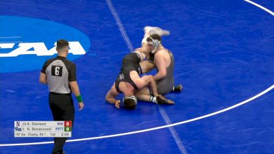 197 lb R32, Andrew Davison, Northwestern vs Nino Banaccorsi, South Dakota State