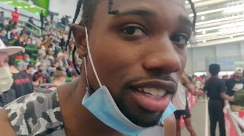Noah Lyles After A New PB In The 60m
